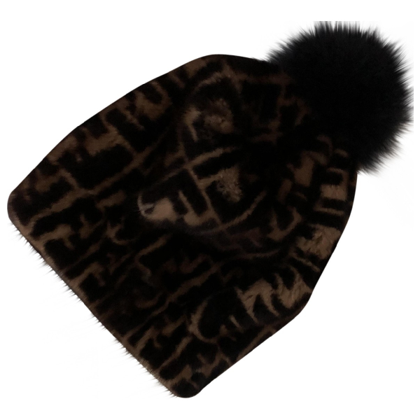 fendi mink hat