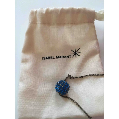 Pre-owned Isabel Marant Necklace In Blue