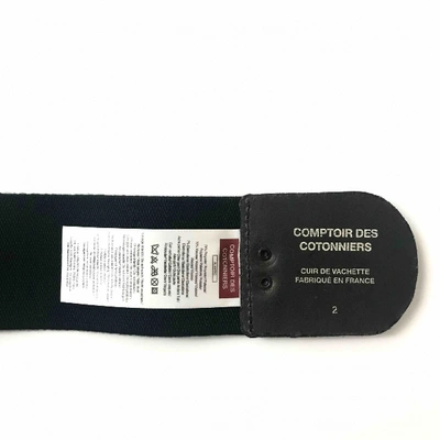 Pre-owned Comptoir Des Cotonniers Belt In Black