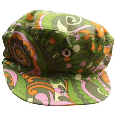 Pre-owned Dolce & Gabbana Cloth Cap In Multicolour