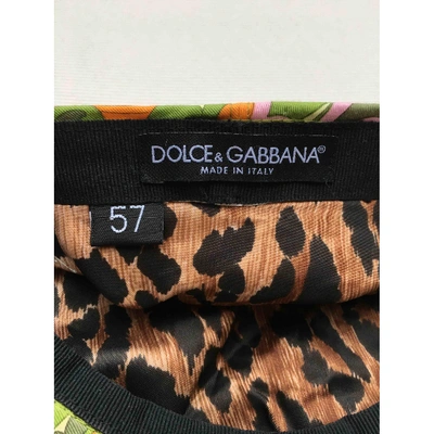 Pre-owned Dolce & Gabbana Cloth Cap In Multicolour