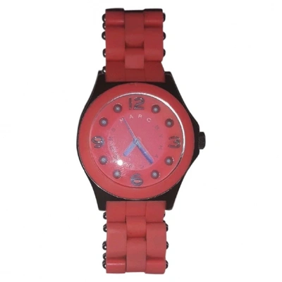 Pre-owned Marc Jacobs Watch In Red