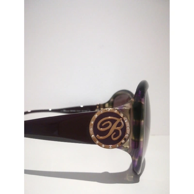 Pre-owned Blumarine Purple Sunglasses