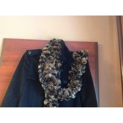 Pre-owned Yves Salomon Brown Rabbit Scarf