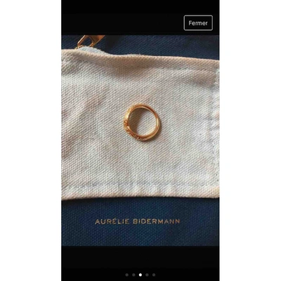 Pre-owned Aurelie Bidermann Ring In Gold