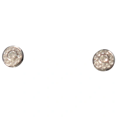 Pre-owned Tiffany & Co White Platinum Earrings