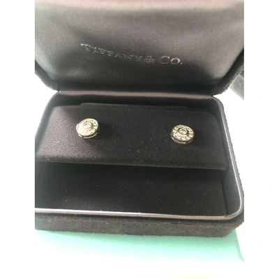 Pre-owned Tiffany & Co White Platinum Earrings