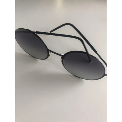 Pre-owned Marc Jacobs Black Metal Sunglasses