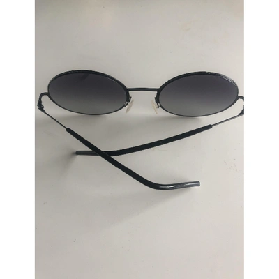 Pre-owned Marc Jacobs Black Metal Sunglasses
