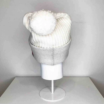Pre-owned Dolce & Gabbana White Wool Hat