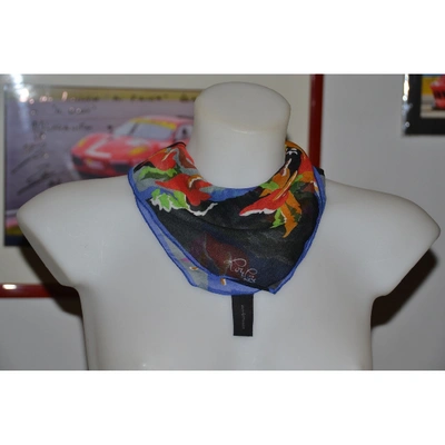 Pre-owned Cacharel Silk Handkerchief In Multicolour