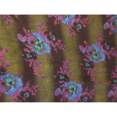 Pre-owned Christopher Kane Scarf In Multicolour