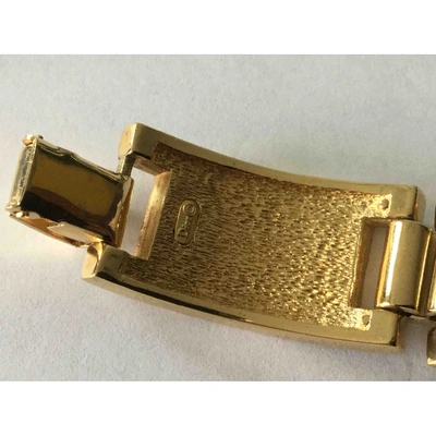 Pre-owned Dior Gold Metal Bracelet