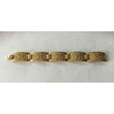 Pre-owned Dior Gold Metal Bracelet