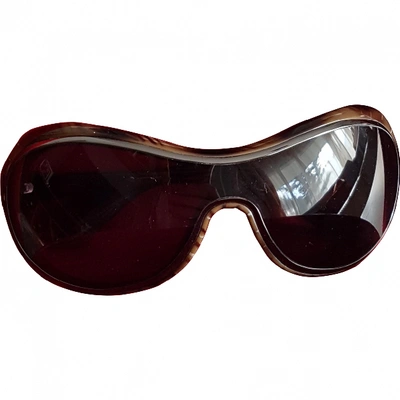 Pre-owned Valentino Brown Sunglasses