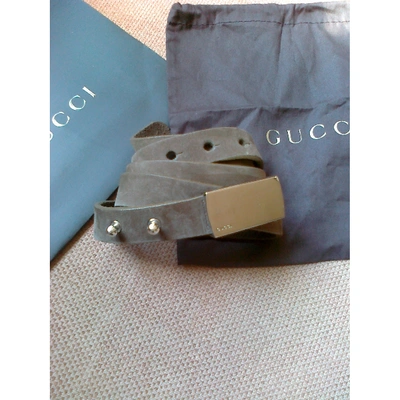 Pre-owned Gucci Belt In Beige