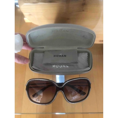 Pre-owned Hogan Brown Metal Sunglasses