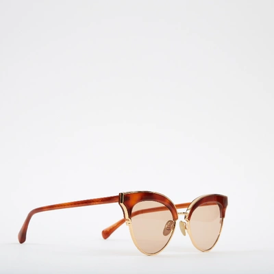 Pre-owned Kaleos Brown Sunglasses