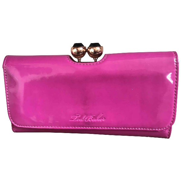 ted baker patent leather purse