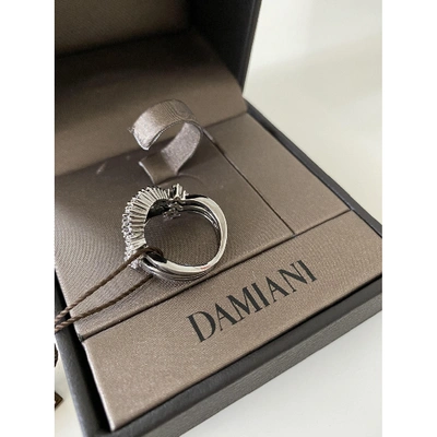 Pre-owned Damiani White White Gold Ring