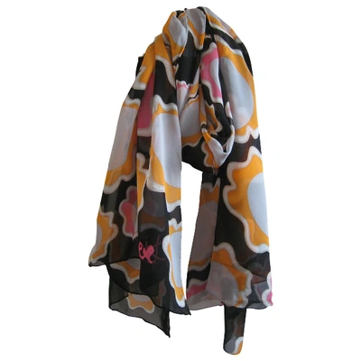 Pre-owned Diane Von Furstenberg Multicolour Silk Scarf