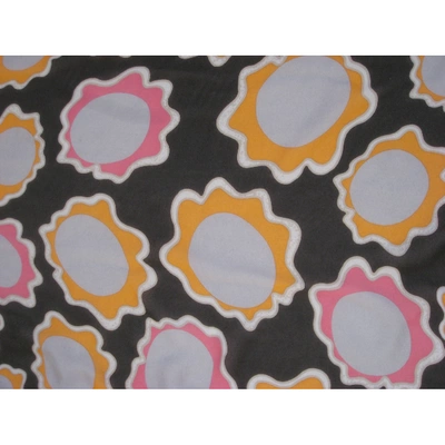 Pre-owned Diane Von Furstenberg Multicolour Silk Scarf