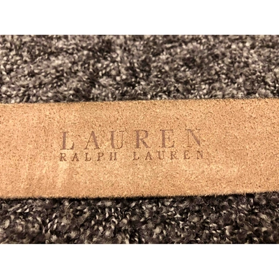 Pre-owned Ralph Lauren Brown Leather Belt