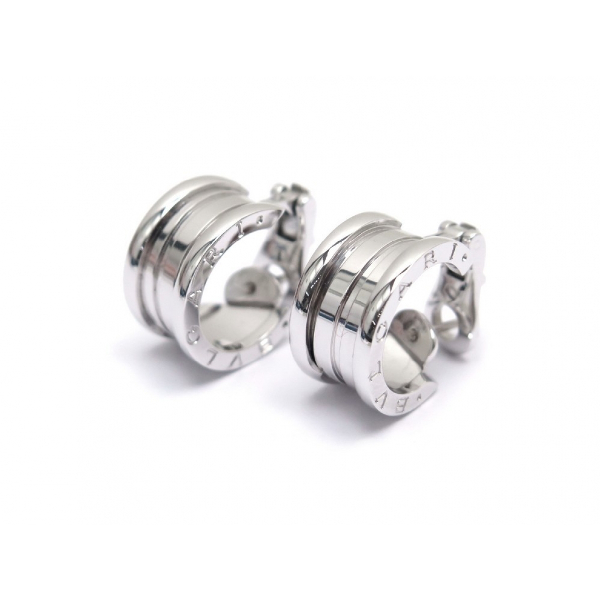 Pre Owned Bulgari B Zero1 Silver White Gold Earrings Modesens
