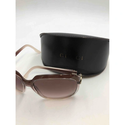 Pre-owned Gucci Brown Sunglasses