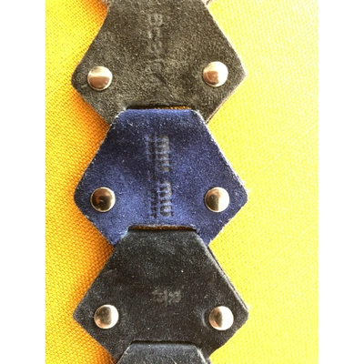 Pre-owned Miu Miu Belt In Multicolour