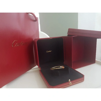 Pre-owned Cartier Juste Un Clou Gold Yellow Gold Bracelet