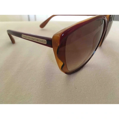 Pre-owned Marc By Marc Jacobs Camel Sunglasses