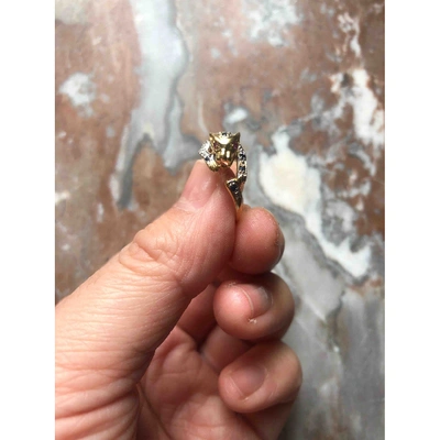 Pre-owned Creative Recreation Gold Yellow Gold Ring