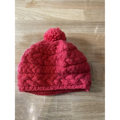 Pre-owned Eugenia Kim Wool Beanie In Red