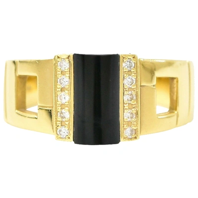 Pre-owned Lanvin Gold Metal Ring