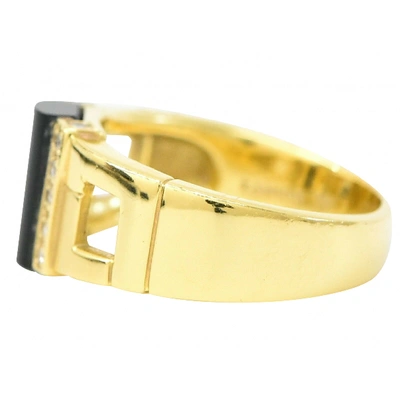 Pre-owned Lanvin Gold Metal Ring