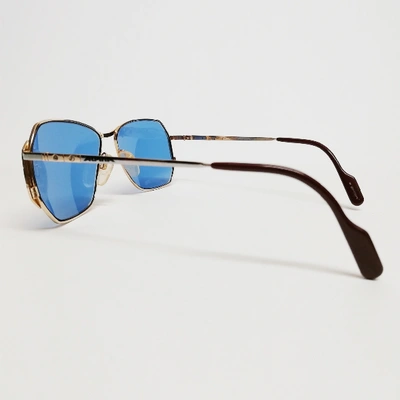 Pre-owned Alpina Blue Metal Sunglasses