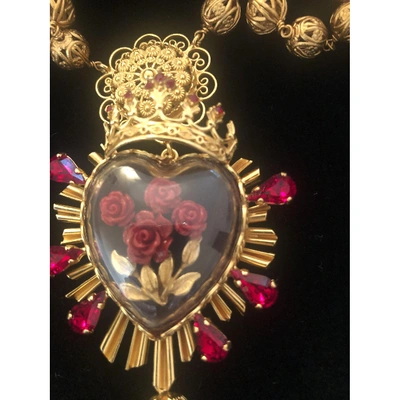 Pre-owned Dolce & Gabbana Gold Necklace