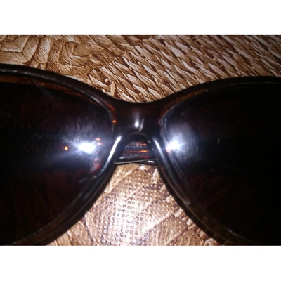 Pre-owned Krizia Brown Sunglasses