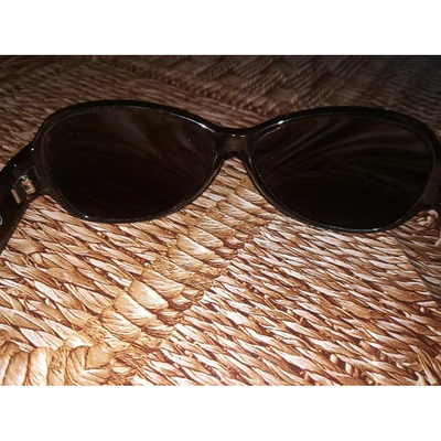 Pre-owned Krizia Brown Sunglasses