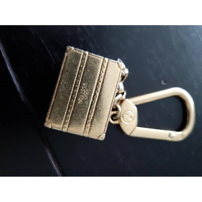 Pre-owned Louis Vuitton Key Ring In Silver