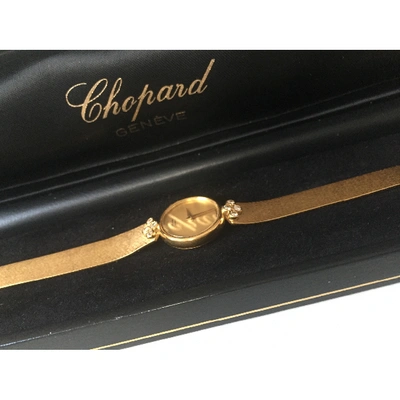 Pre-owned Chopard Gold Yellow Gold Watch