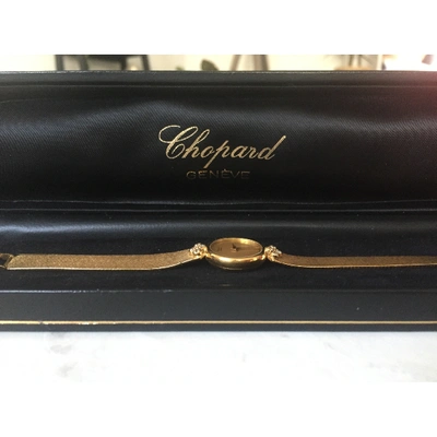 Pre-owned Chopard Gold Yellow Gold Watch