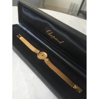 Pre-owned Chopard Gold Yellow Gold Watch