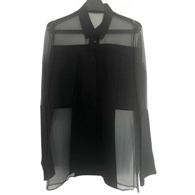 Pre-owned Christopher Kane Shirt In Black