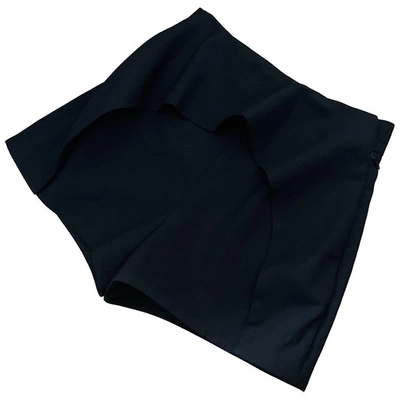 Pre-owned Balenciaga Black Polyester Shorts