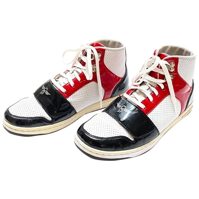 Pre-owned Creative Recreation Leather High Trainers In Multicolour