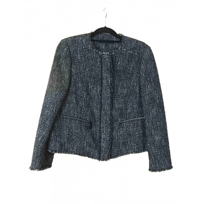 Pre-owned Luisa Cerano Anthracite Cotton Jacket
