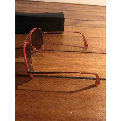 Pre-owned Marc Jacobs Pink Metal Sunglasses