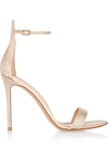 GIANVITO ROSSI Embellished satin sandals